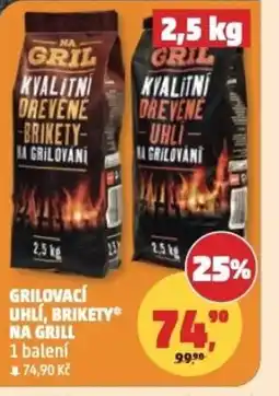 Penny Market Grilovací uhlí, Brikety na grill nabídka
