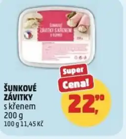 Penny Market Šunkové závitky nabídka