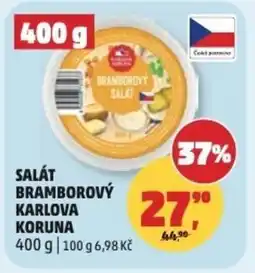 Penny Market Salát bramborový Karlova Koruna nabídka