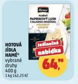 Penny Market Hotová jídla Hamé nabídka