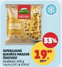 Penny Market Supersladká kukuřice mrazivá Čerstvost nabídka