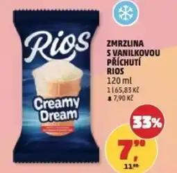 Penny Market Zmrzlina s vanilkovou příchutí Rios nabídka