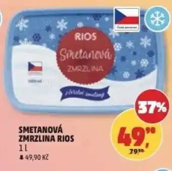 Penny Market Smetanová zmrzlina Rios nabídka