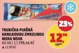 Penny Market Trubička plněná vanilkovou zmrzlinou wera nova nabídka