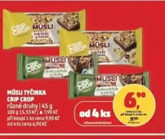 Penny Market Müsli tyčinka Crip Crop nabídka