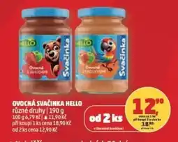 Penny Market Ovocná svačinka Hello nabídka