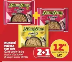 Penny Market Instantní polévka Yum Yum nabídka