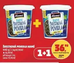 Penny Market Švestková povidla Hamé nabídka