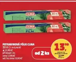 Penny Market Potravinová fólie Clina nabídka
