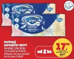Penny Market Papírové kapesníčky Wippy nabídka
