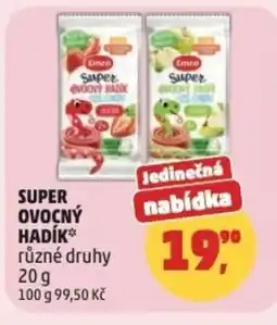 Penny Market Emco Super ovocný hadík nabídka