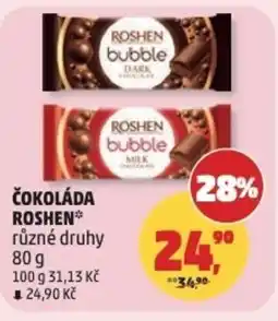 Penny Market Čokoláda Roshen nabídka