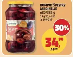 Penny Market Kompot švestky Jardinelle nabídka