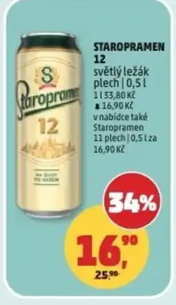 Penny Market Staropramen 12 nabídka