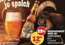 Penny Market Velkopopovický Kozel 10 nabídka