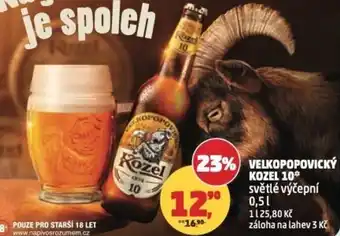 Penny Market Velkopopovický Kozel 10 nabídka