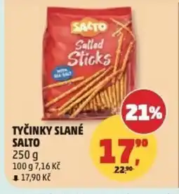 Penny Market Tyčinky slané Salto nabídka