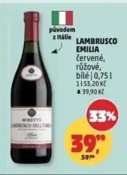 Penny Market Lambrusco Emilia nabídka