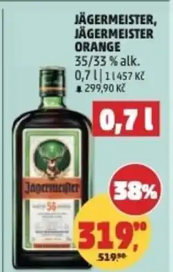 Penny Market Jägermeister, Jägermeister orange nabídka
