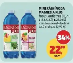 Penny Market Minerální voda Magnesia plus nabídka