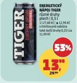 Penny Market Energetický nápoj Tiger nabídka