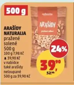 Penny Market Arašídy Naturalia nabídka