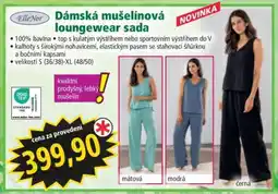 Norma Dámská mušelínová loungewear sada nabídka