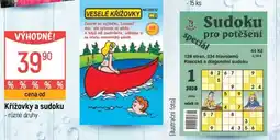 Globus Křížovky a sudoku nabídka