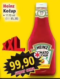 Norma HEINZ kečup nabídka