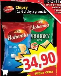 Norma BOHEMIA CHIPSY nabídka