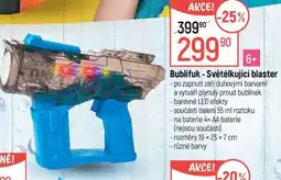 Globus Bublifuk - Světélkující blaster nabídka