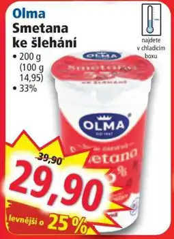 Norma Olma Smetana ke šlehání nabídka