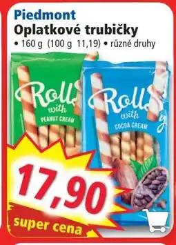 Norma Piedmont Oplatkové trubičky nabídka