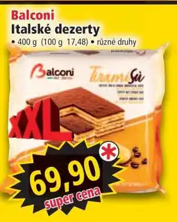 Norma Balconi Italské dezerty nabídka