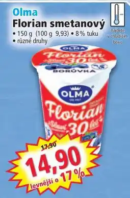 Norma Olma Florian smetanový nabídka