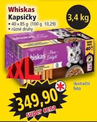 Norma Whiskas Kapsičky nabídka