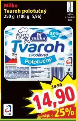 Norma Milko Tvaroh polotučný nabídka