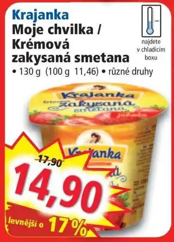 Norma Krajanka Moje chvilka / Krémová zakysaná smetana nabídka