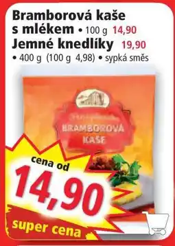 Norma Bramborová kaše s mlékem nabídka