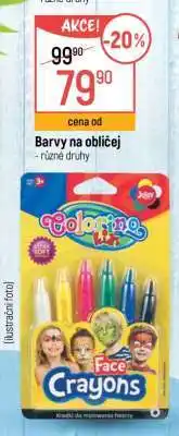 Globus BARVY NA OBLIČEJ nabídka