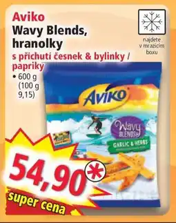 Norma Aviko Wavy Blends, hranolky nabídka