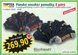 Norma Pánské sneaker ponožky, 8 párů nabídka