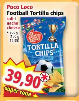 Norma Poco Loco Football Tortilla chips nabídka
