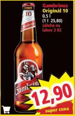 Norma Gambrinus Originál 10 nabídka