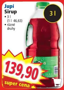 Norma Jupí sirup nabídka