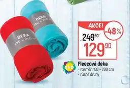 Globus FLEECOVÁ DEKA nabídka