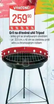 Globus Gril na dřevěné uhlí Tripod nabídka