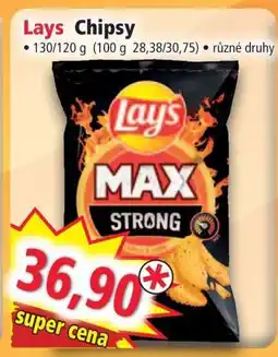 Norma Lay´s chipsy nabídka