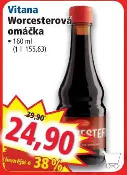 Norma Vitana Worcesterová omáčka nabídka