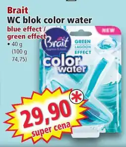 Norma Brait WC blok color water nabídka